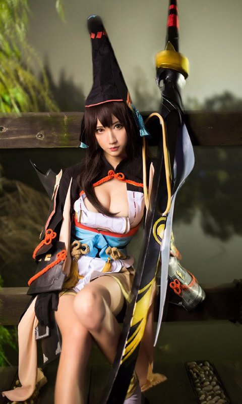 sexy-busty-beauty-cosplay-onmyoji-shikigami-yaodao-ji-exquisite-game-pictures